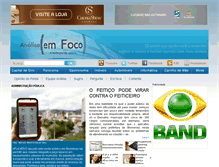 Tablet Screenshot of analiseemfoco.com.br